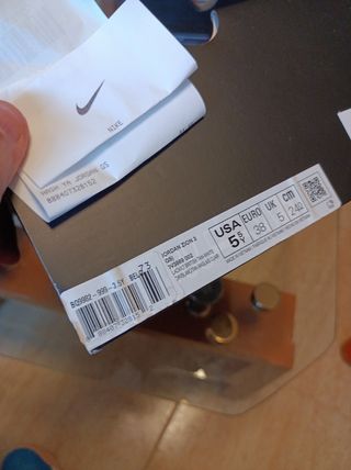 Zapatillas Jordan Talla 38