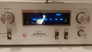 Amplificador Pioneer SA-710 vintage