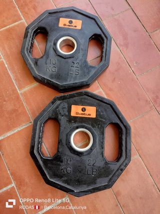Discos peso 10kg - Sveltus