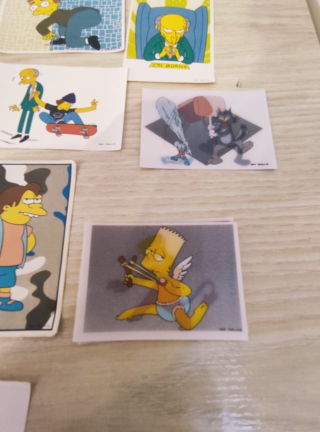 Cromos Los Simpsons PANINI