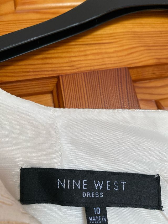 Vestido Blanco Talla 40/42 - Elegante