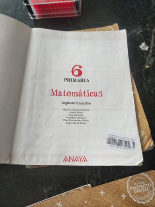 Matemáticas 6