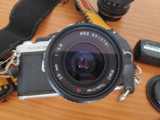 Pentax ME súper + winder MEII, Tokina 28mm,70-210