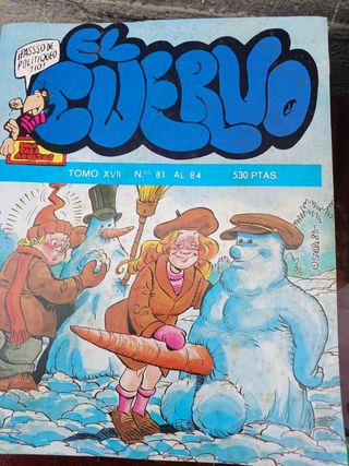 El cuervo. Humor gráfico