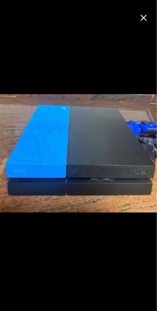 PS4 (PlayStation 4) Azul y Negra