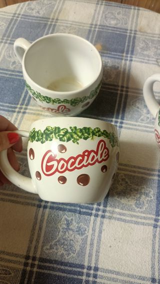 Tazze Gocciole vintage