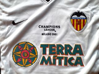 Camiseta Valencia CF Final Champions 2001