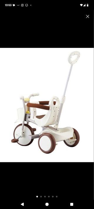 Triciclo Iimo Gentle Blanco