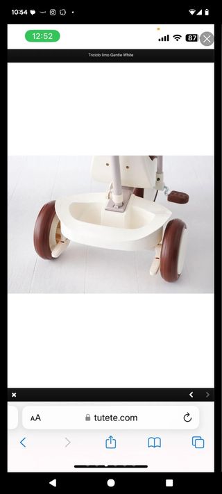 Triciclo Iimo Gentle Blanco