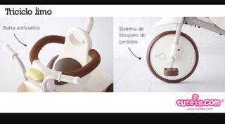 Triciclo Iimo Gentle Blanco