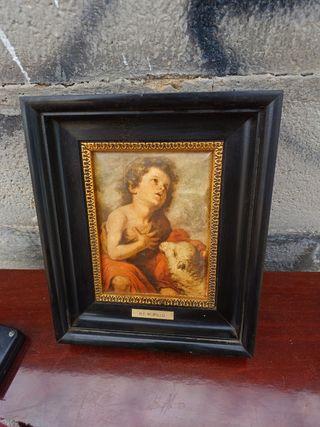 Cuadro Niño Dios Murillo - Esmalte