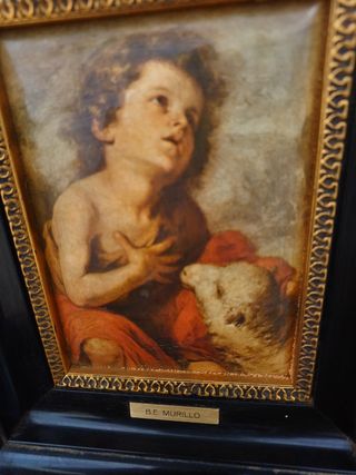 Cuadro Niño Dios Murillo - Esmalte