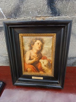 Cuadro Niño Dios Murillo - Esmalte