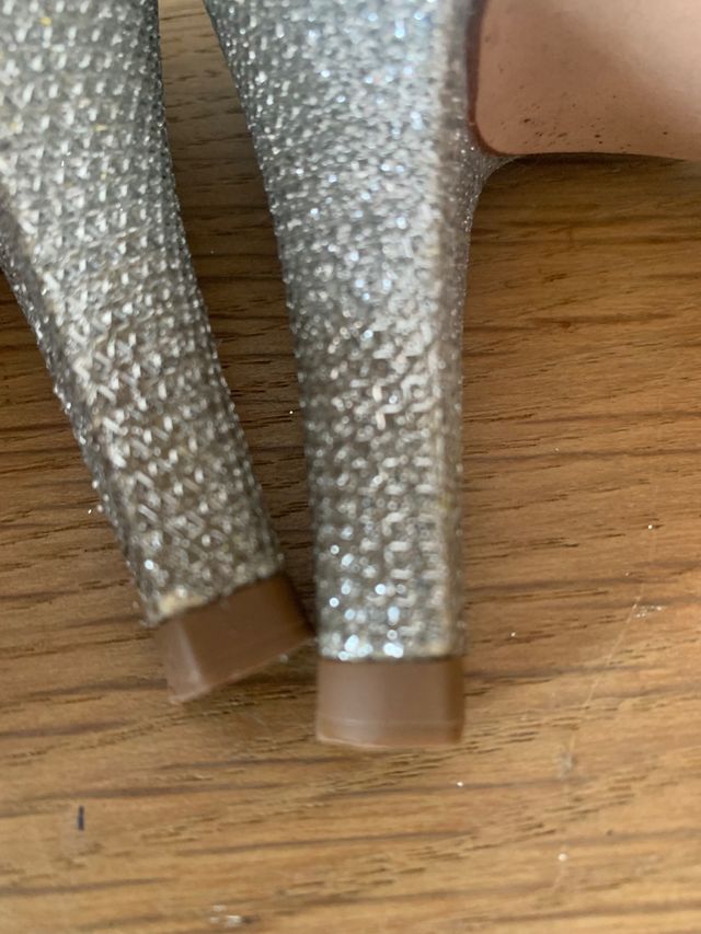 Sandalias Unisa Plata - Fiesta