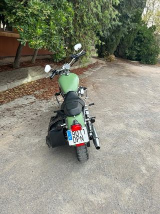 Harley Davidson XL883 Sportster Verde