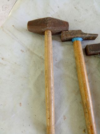 Juego de herramientas usadas