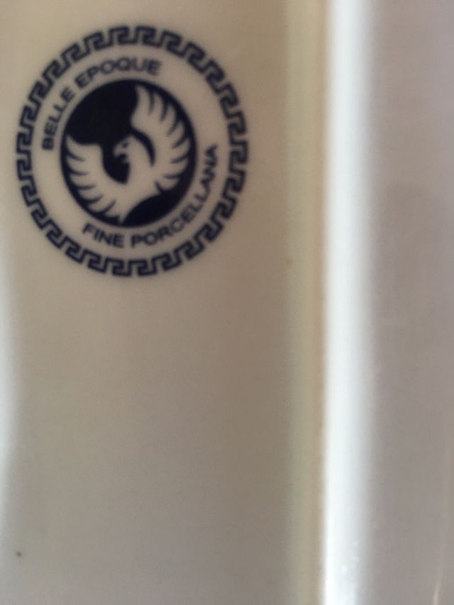 Bandeja porcelana Belle Époque