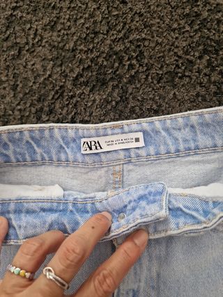 Bermuda vaquera Zara azul