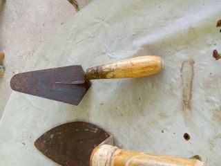 Herramientas albañilería usadas