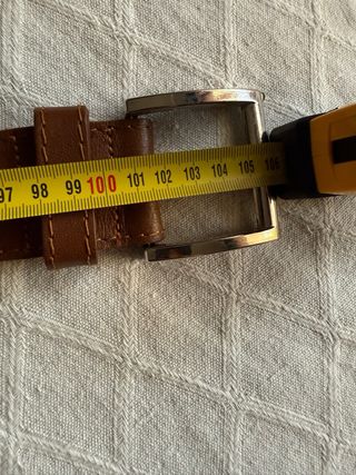 Cinturon cuero marron TOMMY HILFIGER 102cm