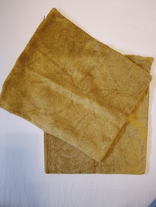 Fundas cojín terciopelo verde
dorado