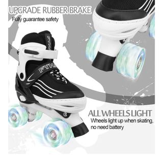Patines infantiles con luces LED