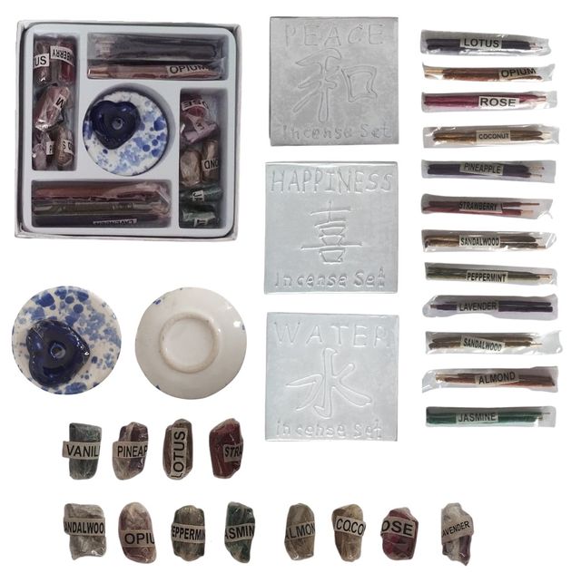 Set Incensi Profumati - 24 Bastoncini