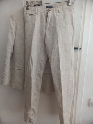 Traje lino niño