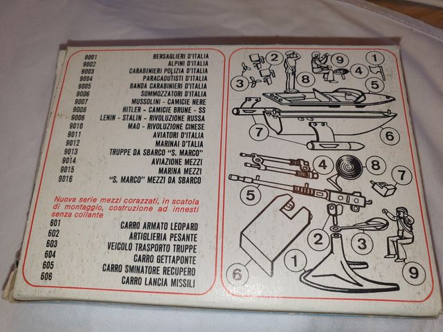 Soldatini Atlantic 9015 Marina Mezzi