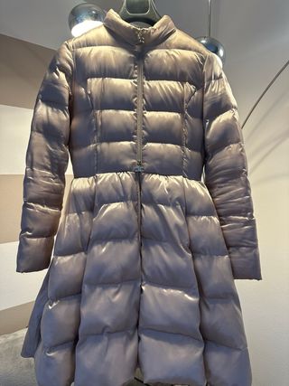 Piumino Elisabetta Franchi beige tg 42