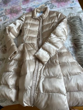 Piumino Elisabetta Franchi beige tg 42