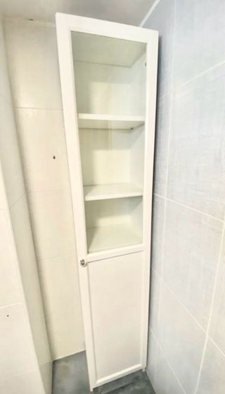 Armario baño IKEA blanco