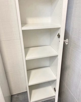 Armario baño IKEA blanco