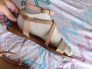 Sandalias planas Tommy Hilfiger rosa nude  37,5