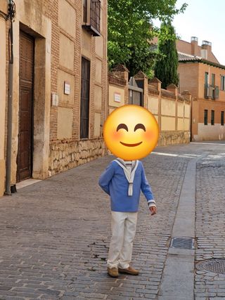 Traje comunión niño Varones azul