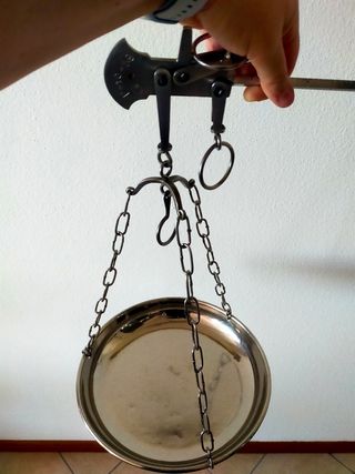 Stadera Bilancia Romana Vintage anni '60 Acciaio