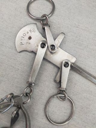 Stadera Bilancia Romana Vintage anni '60 Acciaio