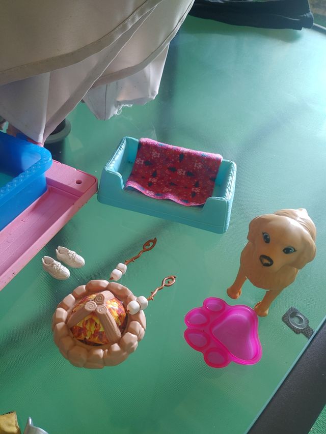 Autocaravana Barbie Rosa