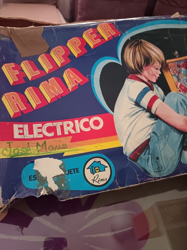 Flipper Rima Eléctrico Vintage