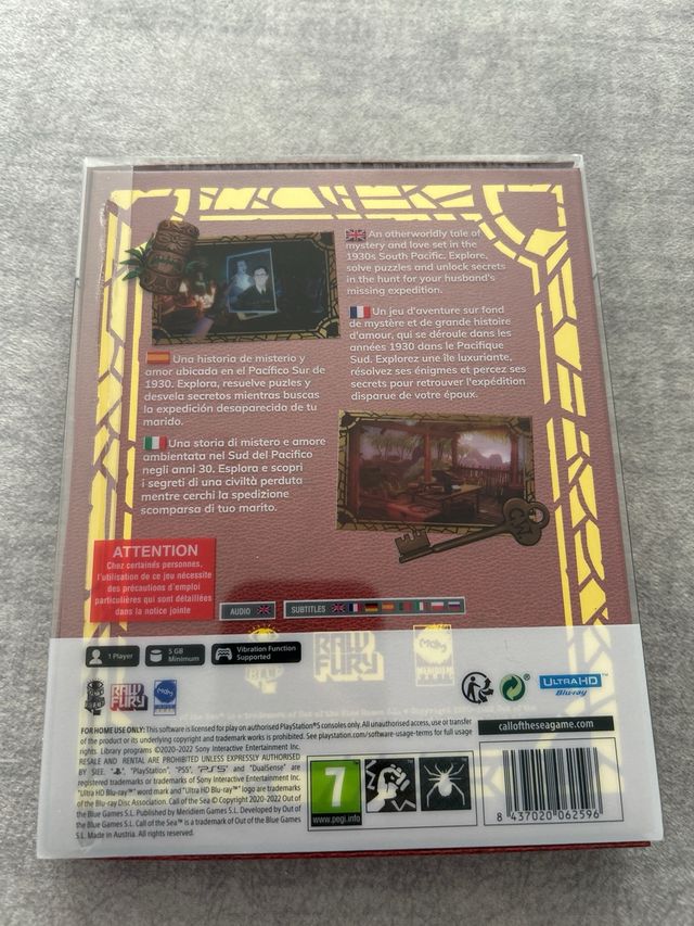 Call of the Sea PS5. Edicion coleccionista