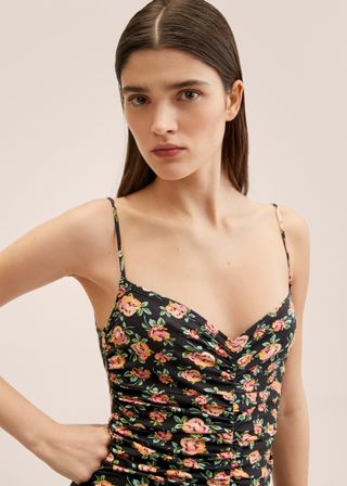 Mono corto floral XS - nuevo