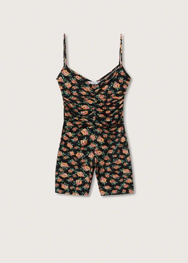 Mono corto floral XS - nuevo