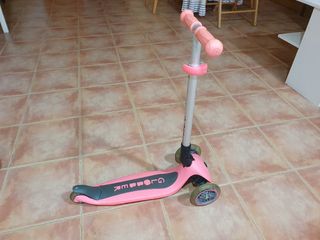 Patinete Globber infantil rosa