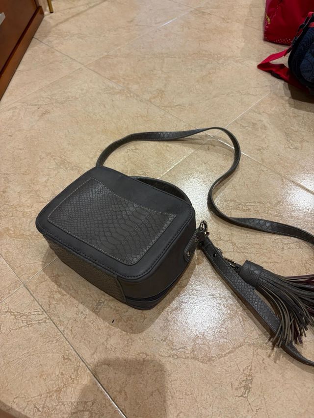 Mala Cinza - Bolsa Pequena