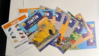 Los Coches de Tintin fasciculos
