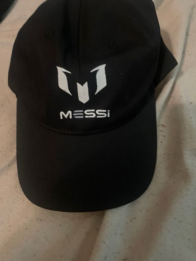 Gorra Messi - Negra c/Blanco