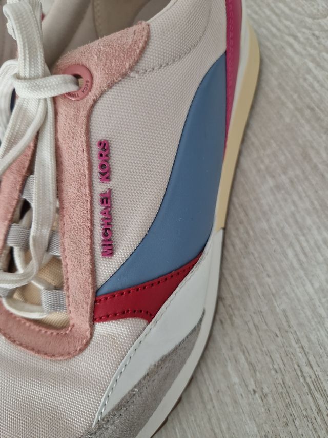 Zapatillas Michael Kors beige-rosa
