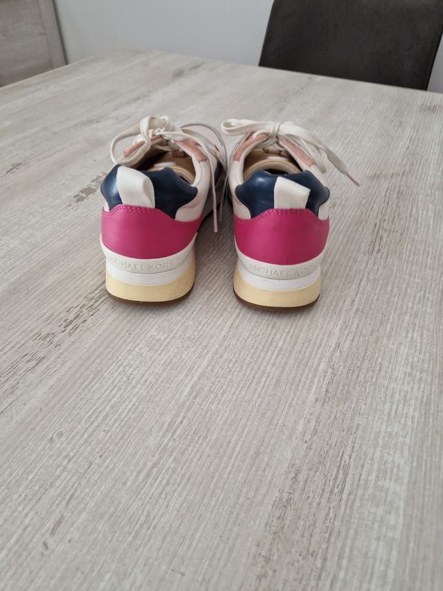 Zapatillas Michael Kors beige-rosa