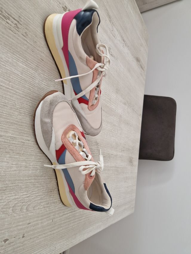 Zapatillas Michael Kors beige-rosa