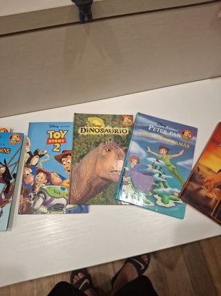 variedad de libros Disney para niños